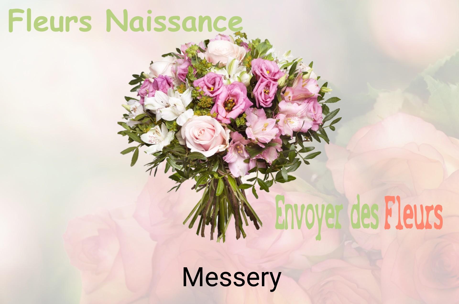Bouquet de fleurs de naissance livré à Messery
